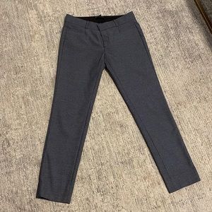 Banana Republic Sloan Pants 0 Petite Beautiful Blue Pattern